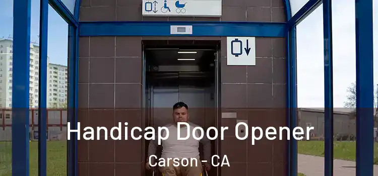 Handicap Door Opener Carson - CA