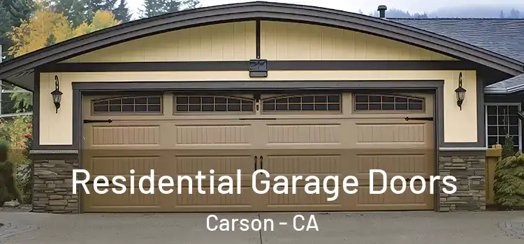  Residential Garage Doors Carson - CA
